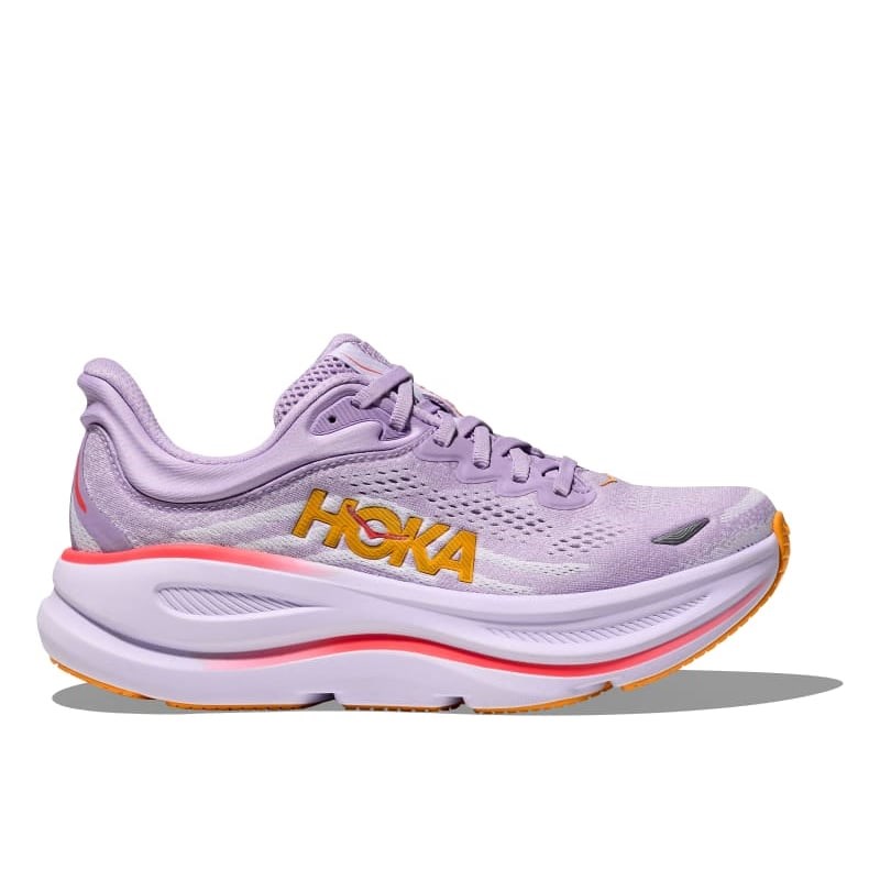 Купить оптом Кроссовки Hoka W BONDI 9 1162012-AGH ASTER FLOWER / STARLIGHT GLOW Female 1162012-AGH - фото 100064
