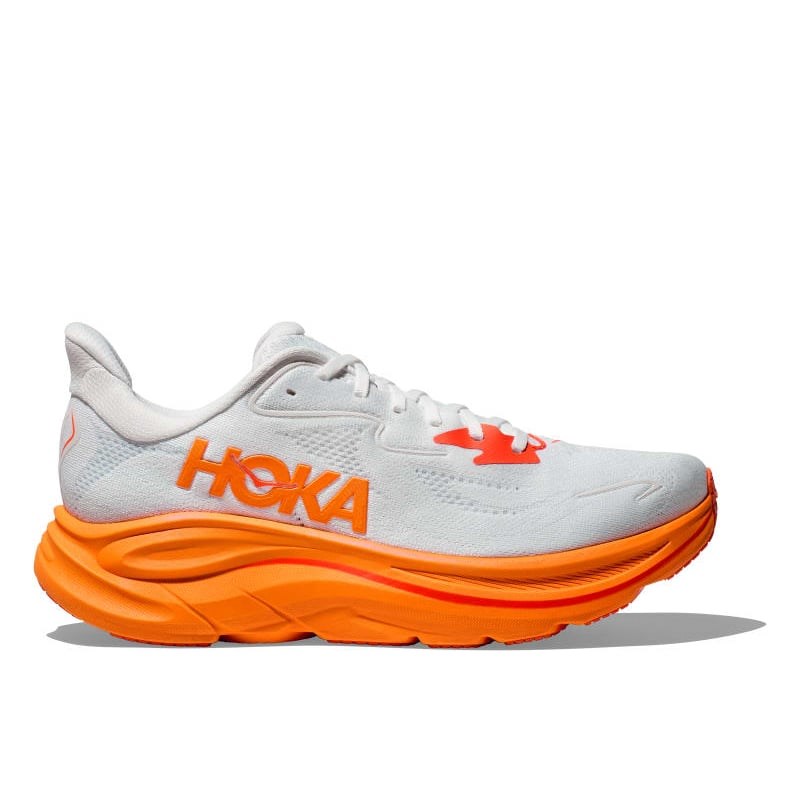 Купить оптом Кроссовки Hoka M CLIFTON 10 1162030-FGZ FROST / ORANGE ZEST Male 1162030-FGZ - фото 100079