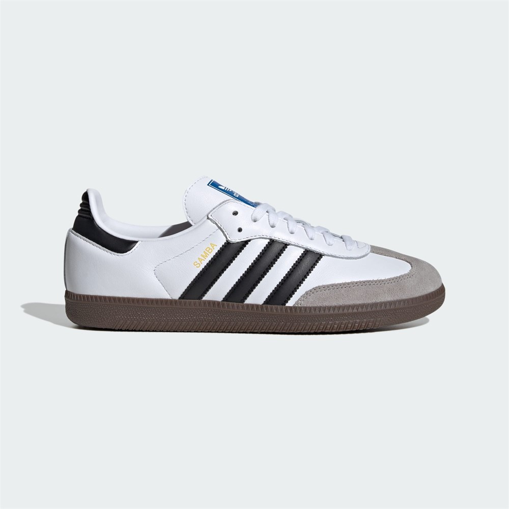 Купить оптом Кроссовки Adidas SAMBA OG B75806 FTWWHT/CBLACK/CGRANI Male B75806 - фото 100100