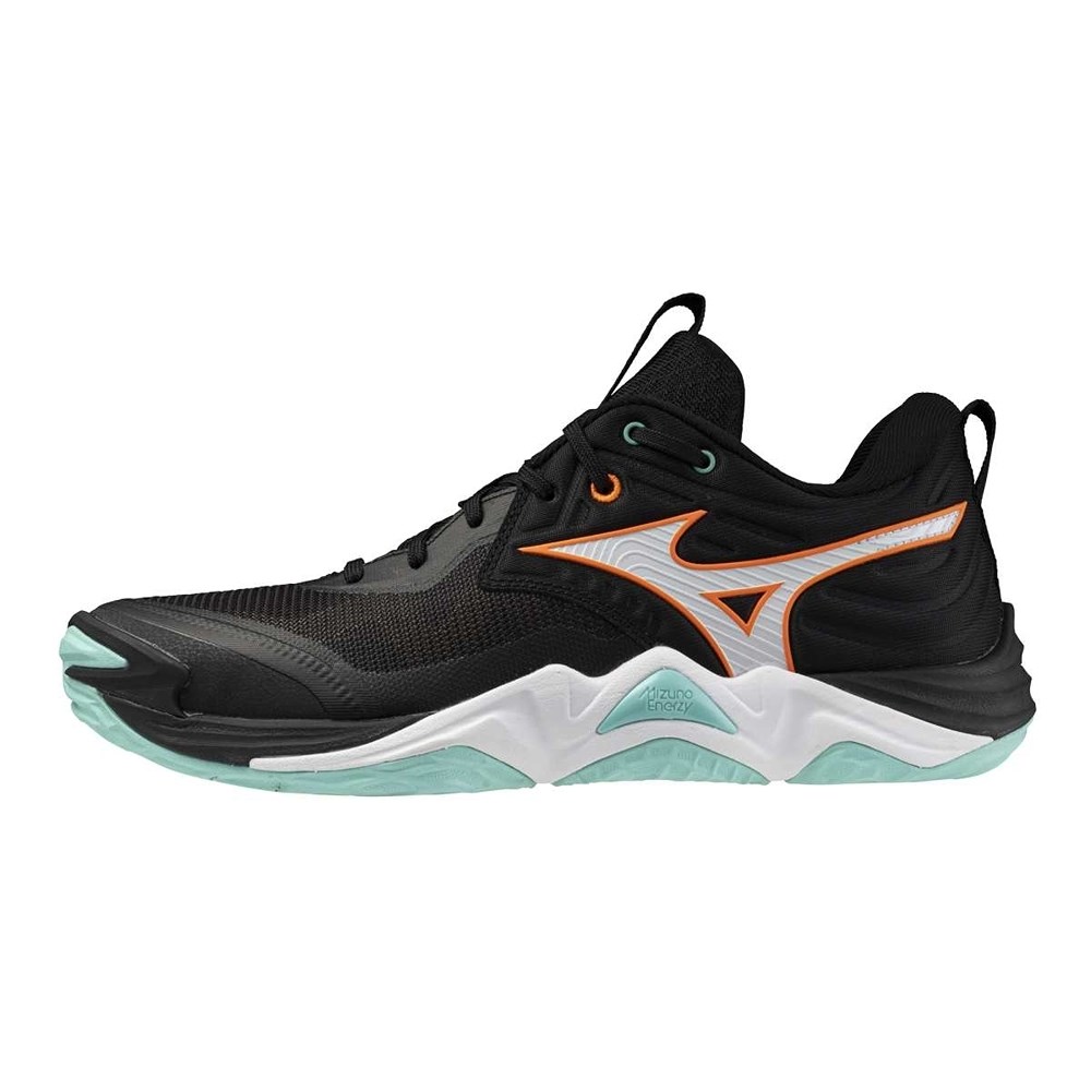 Купить оптом Кроссовки MIZUNO WAVE SKYRISE 6 V1GA251212 Black/Tangelo/Ice Green Unisex V1GA251212 - фото 100726