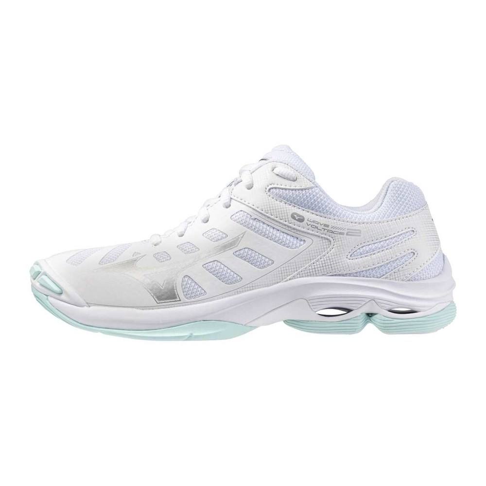 Купить оптом Кроссовки MIZUNO WAVE VOLTAGE 2 V1GC246045 White/Blue Tint Female V1GC246045 - фото 100774