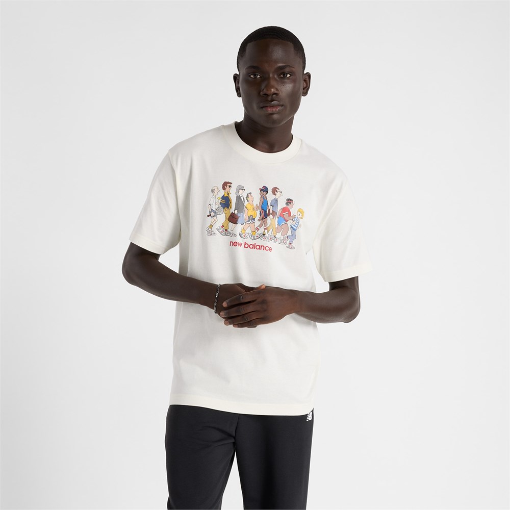 Купить оптом Футболка New Balance MT43553 MT43553-SST - фото 100855