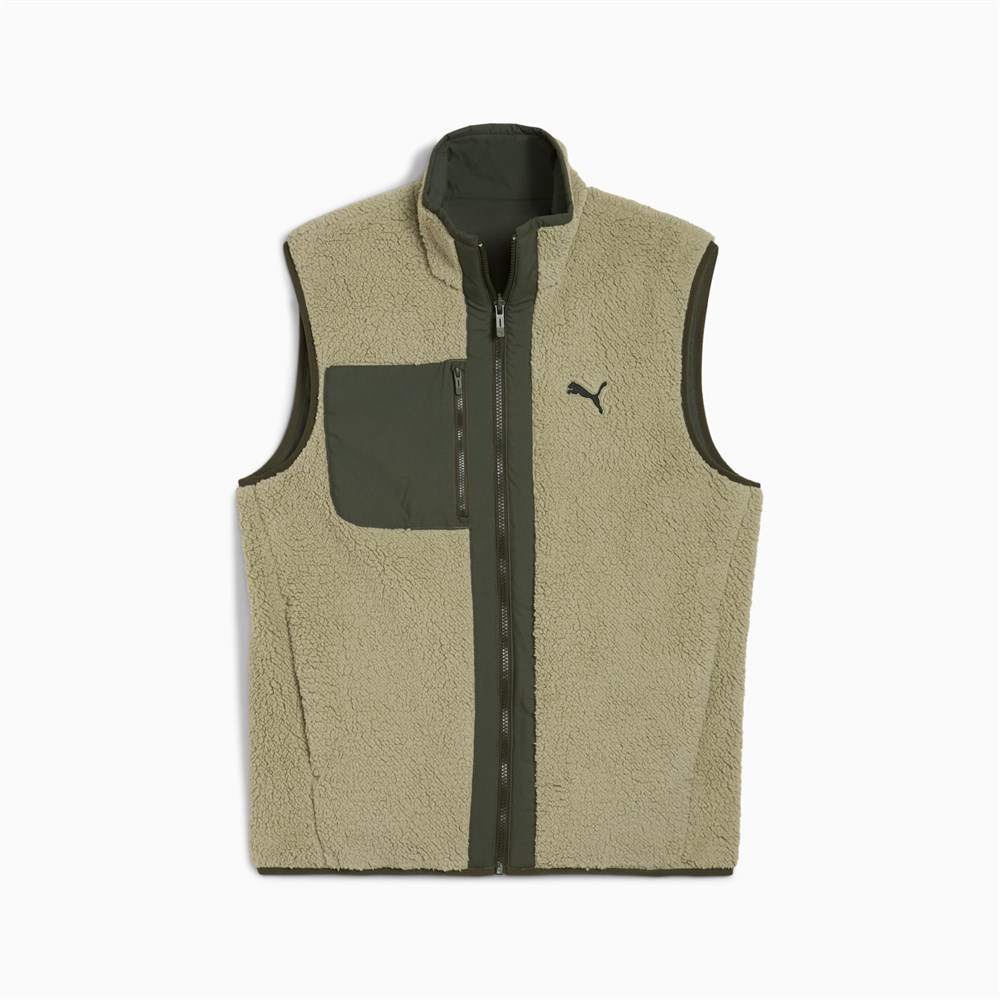 Купить оптом Puma Куртка Без Рукавов (жилет) Reversible Sherpa Vest, 68837282 68837282 - фото 101475