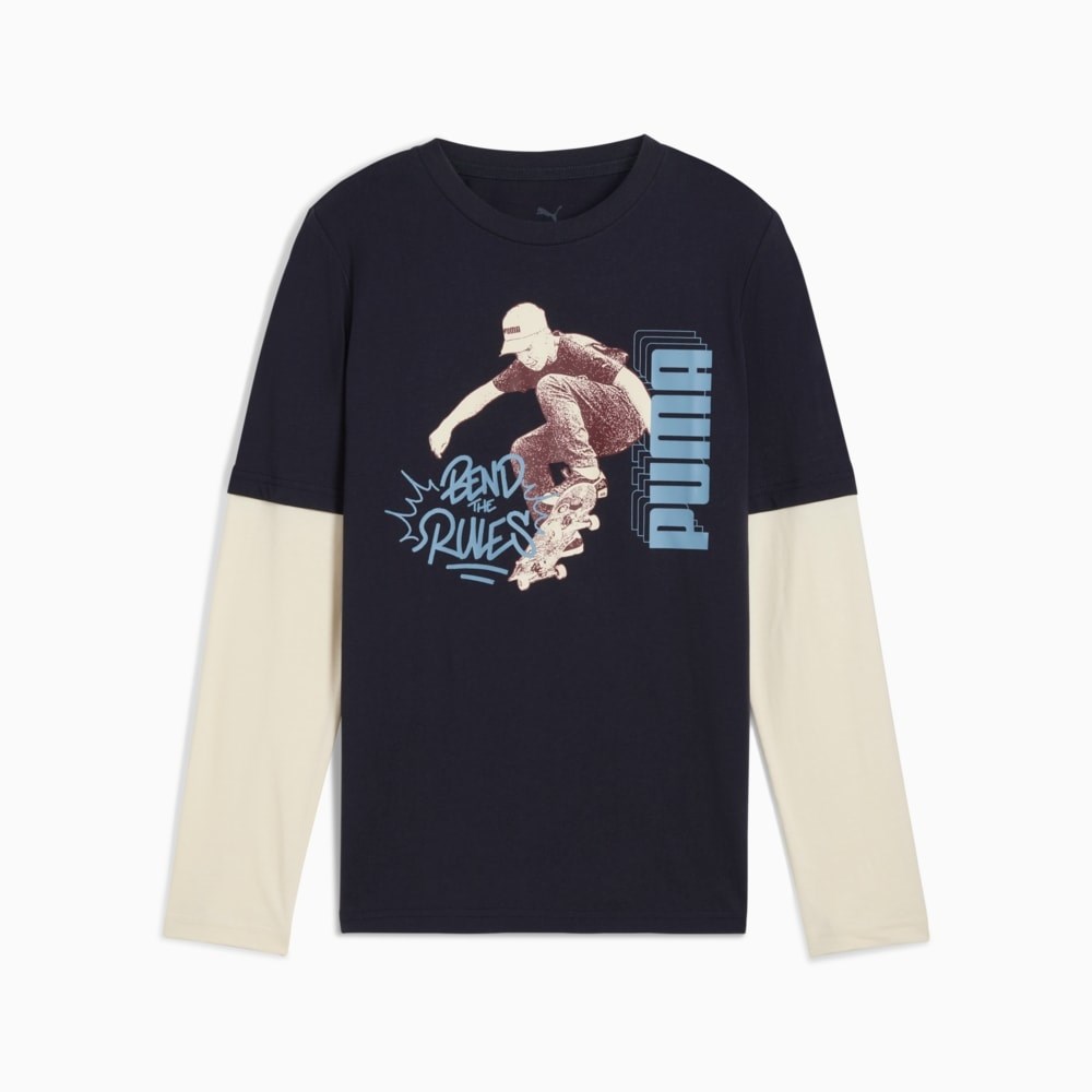 Купить оптом Puma Фуфайка Mid90s Layered Longsleeve, 68846716 68846716 - фото 101492