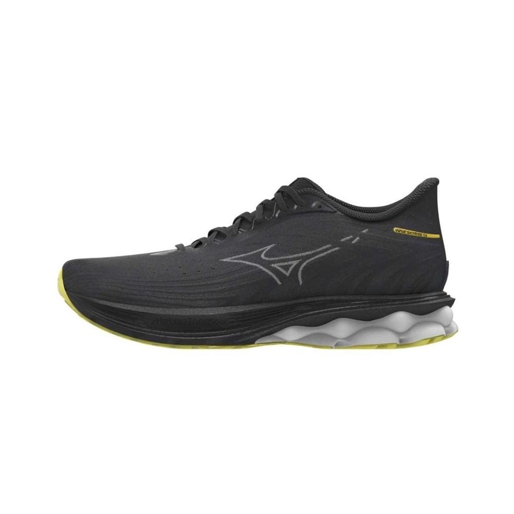 Купить оптом Кроссовки MIZUNO WAVE SKYRISE 6 J1GC250952 Black/Harbor Mist/Lemon Tonic Unisex J1GC250952 - фото 101545