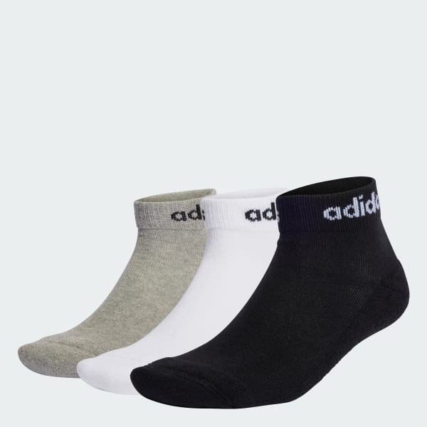 Купить оптом Носки Adidas C LIN ANKLE 3P IC1304 Grey/White/Black Unisex IC1304 - фото 101627