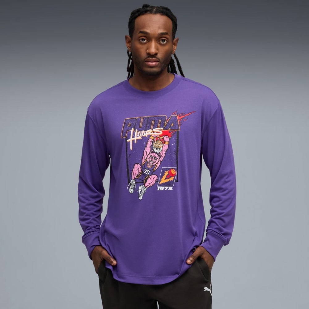 Купить оптом Puma Джемпер Спорт. Назнач. Hoopstel Ls Tee, 63290302 63290302 - фото 103264