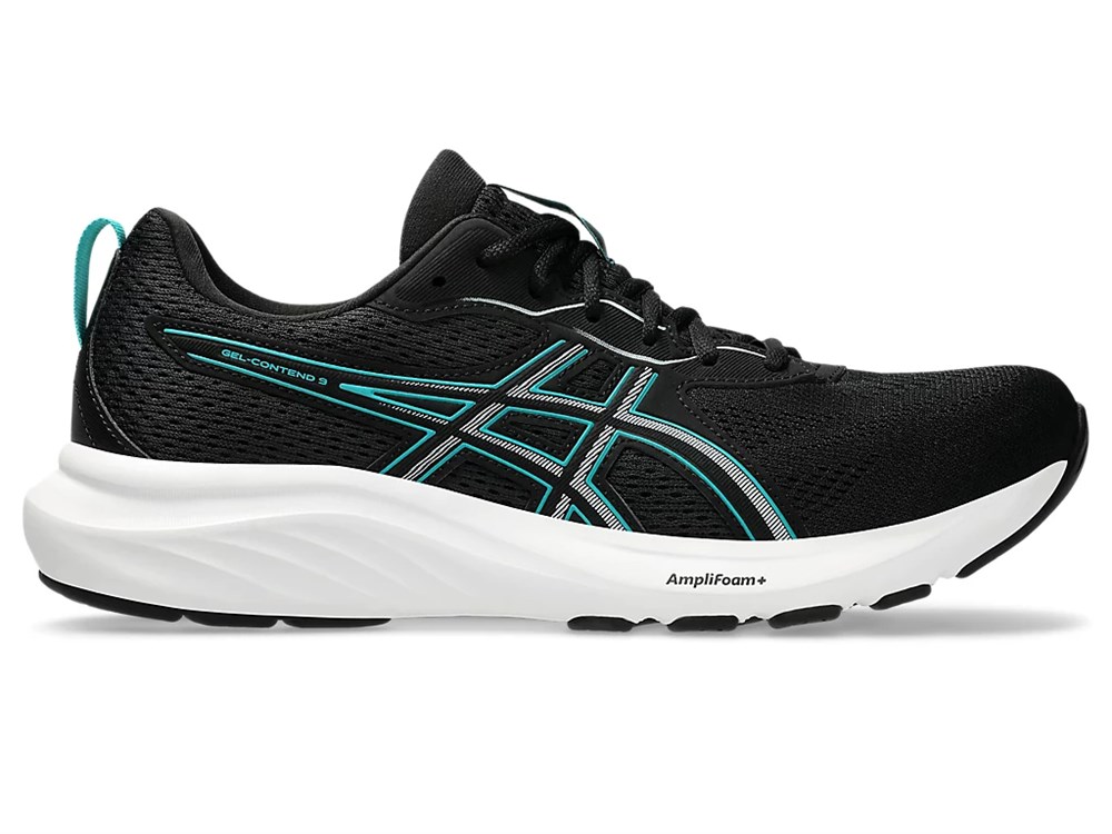 Купить оптом Кроссовки Asics GEL-CONTEND 9 1011B881-004 BLACK/WAVE TEAL Male 1011B881-004