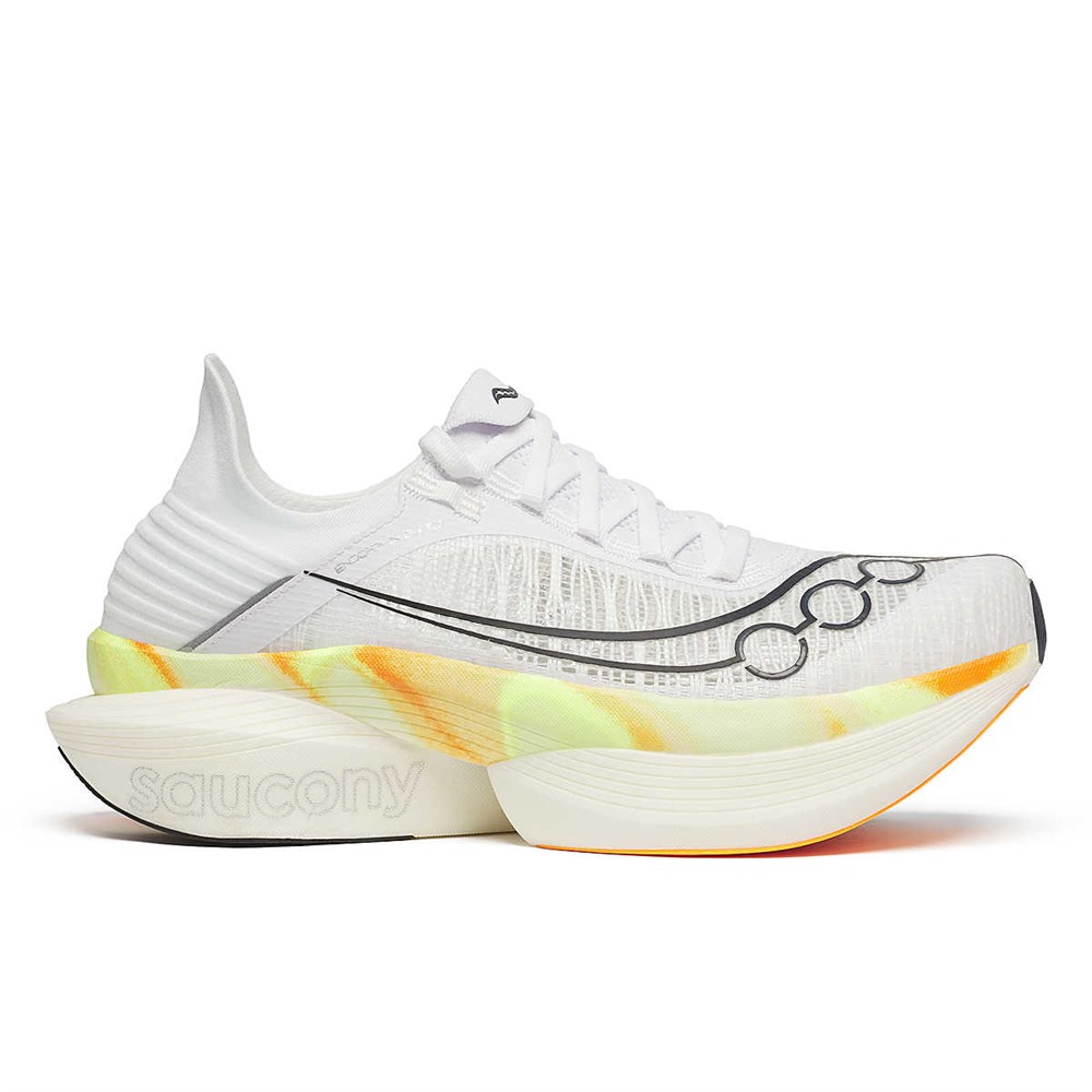 Купить оптом Кроссовки SAUCONY ENDORPHIN ELITE 2 S30994-130 WHITE/PEEL MEN S30994-130