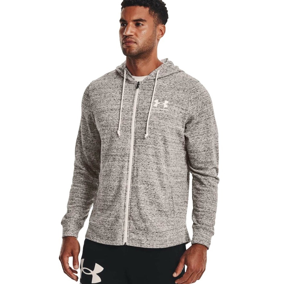 Купить оптом Толстовка х/б Under Armour Men's Hooded Sweater, Rival Terry Lc Fz 1370409-112 1370409-112