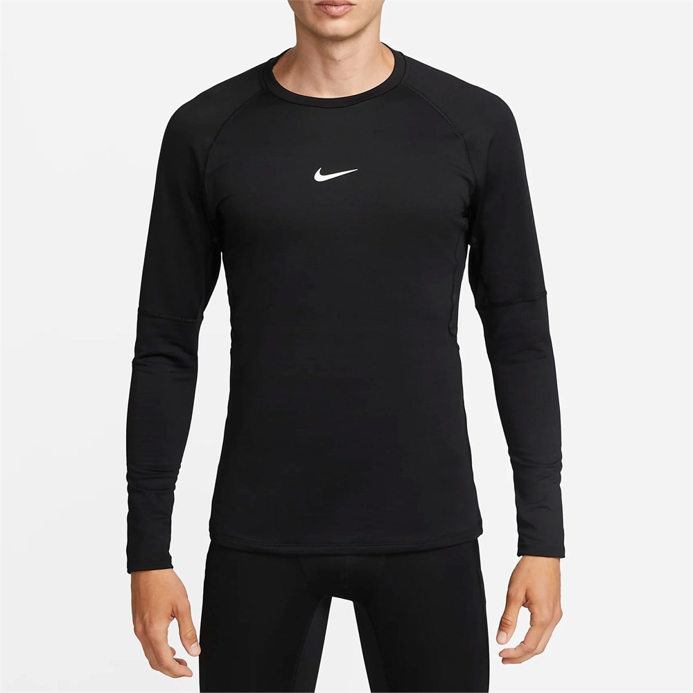 Купить оптом Футболка компрессионная Nike Pro Top Warm LS Crew FB7982-010 FB7982-010