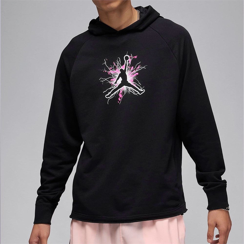 Купить оптом Толстовка х/б Nike Air Jordan Dri-FIT Sport GFX Fleece Pullover FN5812-010 FN5812-010