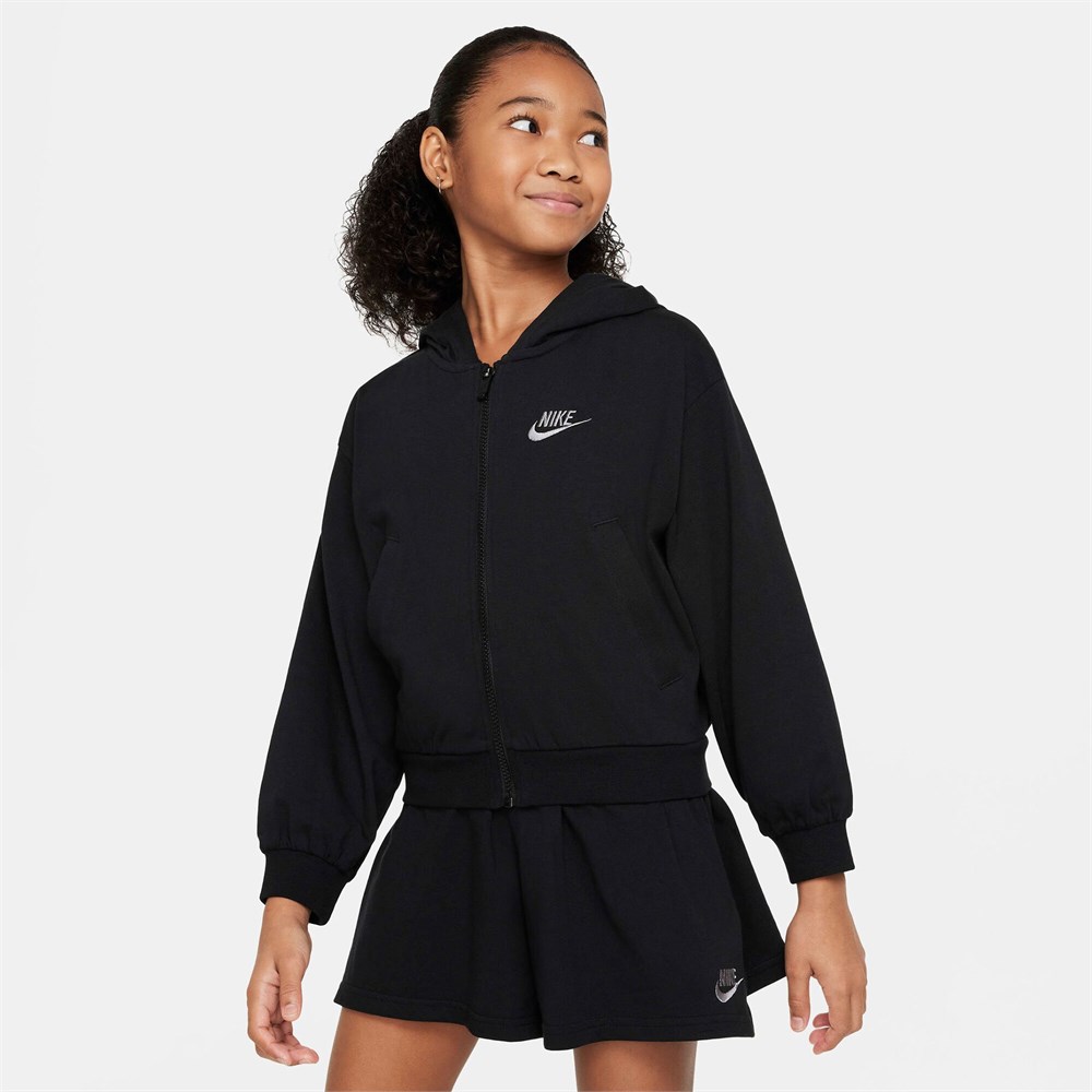 Купить оптом Толстовка Nike Sportswear Full-Zip Hoodie Jsy Lbr Jr FN8595-010 FN8595-010