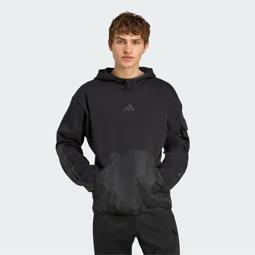 Купить оптом Толстовка adidas City Tech Utility Fleece Hoodie JM1484 JM1484
