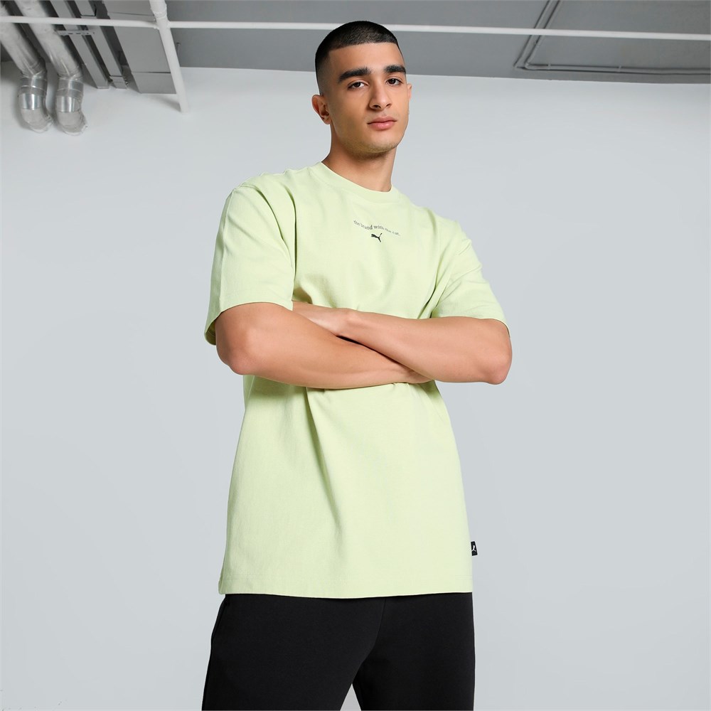 Купить оптом Футболка Puma Graphics The Puma Cat Tee 62941137 62941137