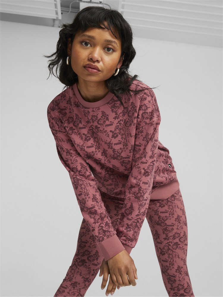 Купить оптом Толстовка Puma Ess+ Floral Vibes Aop Crew Fl 68002621 68002621