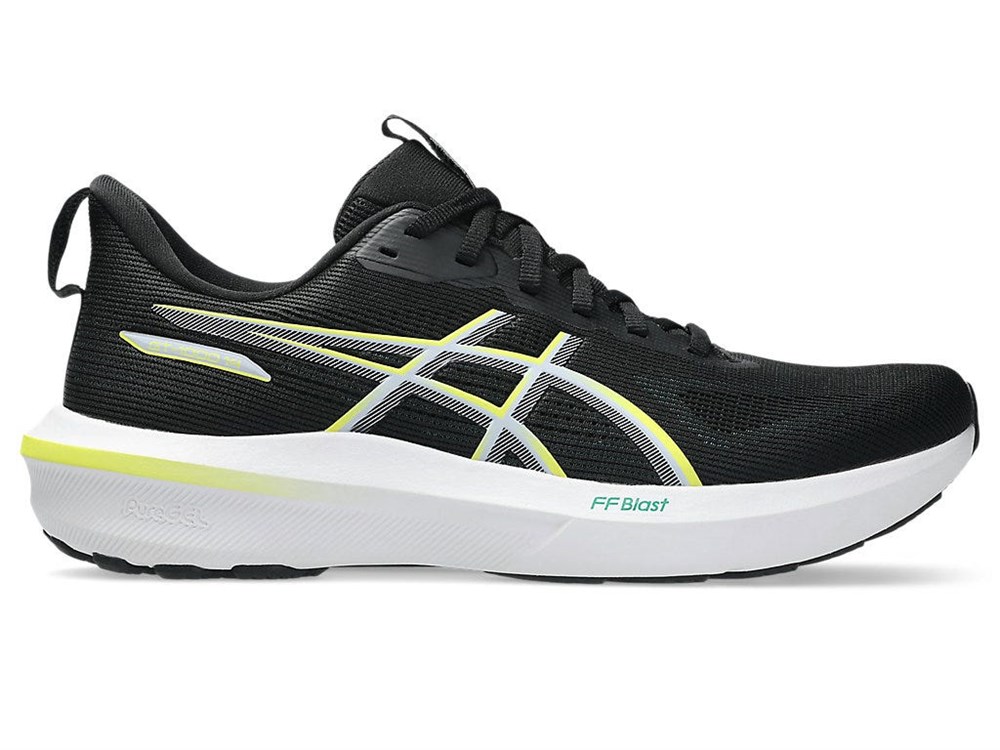 Купить оптом Кроссовки Asics GT-1000 14 BLACK/CITRON 1011C077-001 1011C077-001