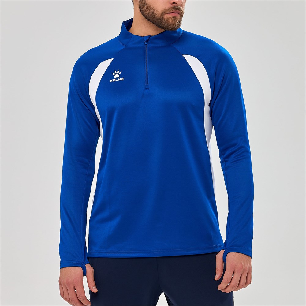Купить оптом Джемпер тренировочный Kelme 1/2 Zippered Pullover 7561TT1071-481 7561TT1071-481