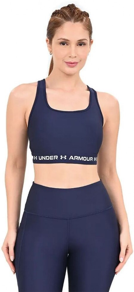 Купить оптом Бра Under Armour Crossback Mid Bra 1361034-410 1361034-410