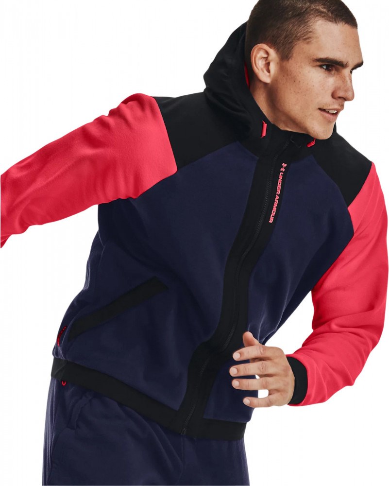 Купить оптом Толстовка Under Armour Rush Fleece FZ Hoodie 1366178-410 1366178-410