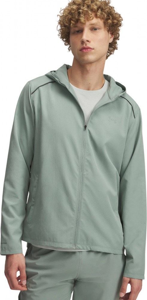Купить оптом Ветровка Under Armour Launch Hooded Куртка 1376795-348 1376795-348