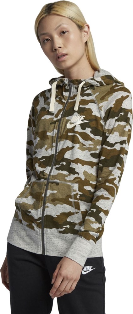 Купить оптом Толстовка Nike W NSW GYM VNTG HOODIE FZ CAMO AO9174-395 AO9174-395