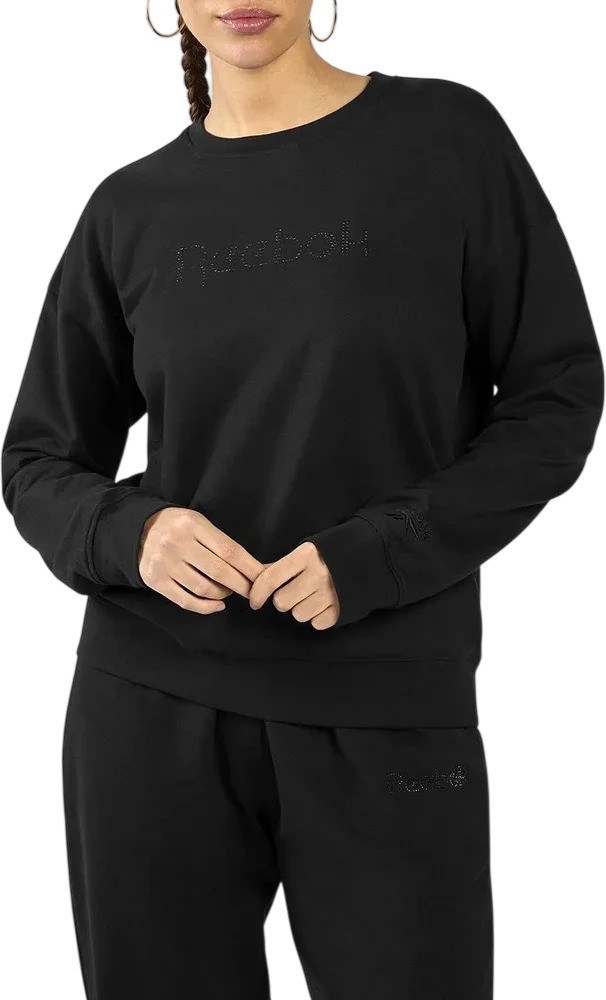 Купить оптом Джемпер Reebok STUDDED LOGO CREW Кофта 100253946 100253946