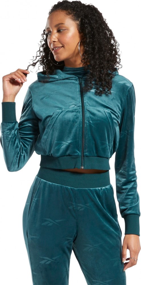 Купить оптом Толстовка Reebok CL ENERGY Q4 VELOUR FZ HK4933 HK4933