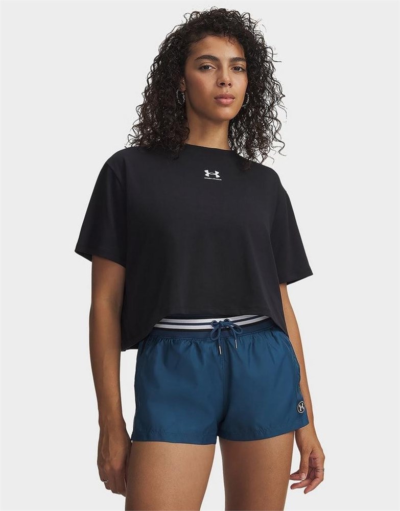 Купить оптом Футболка Under Armour Rival Boxy Tee Solid 6011064-001 6011064-001