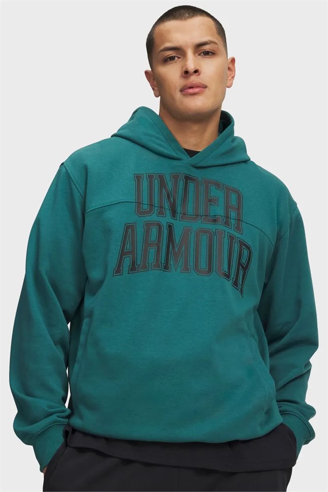 Купить оптом Толстовка Under Armour Rival LW Graphic Hoodie 6014686-338 6014686-338