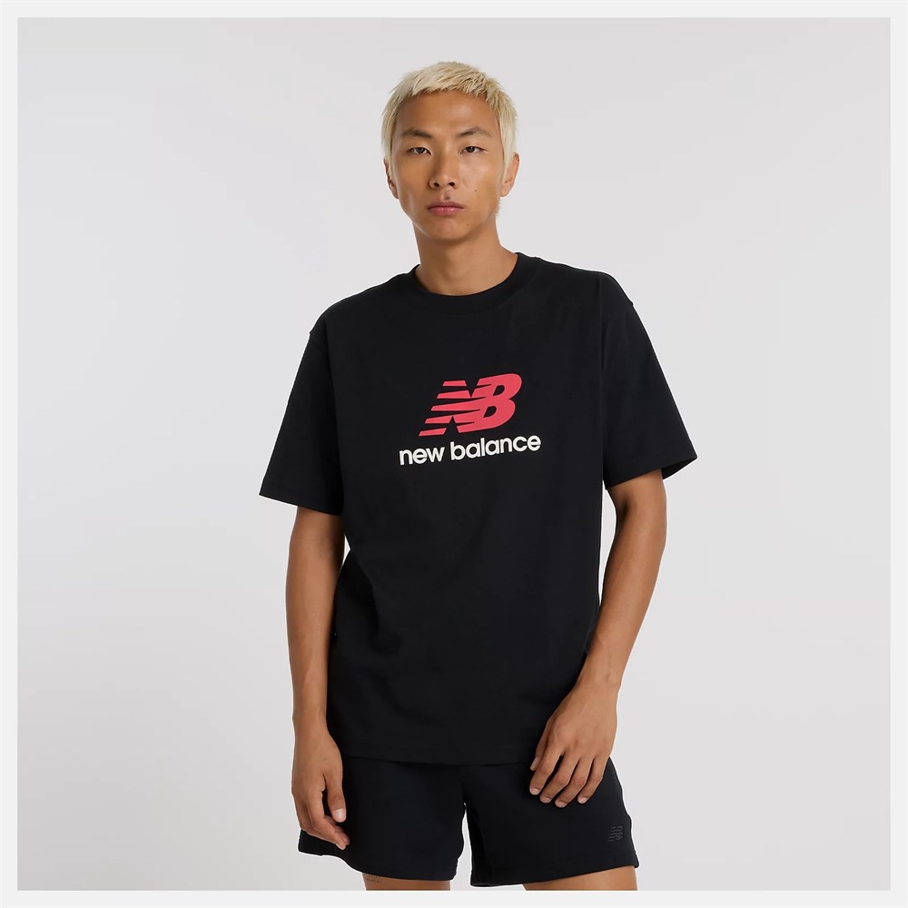 Купить оптом Футболка New Balance Athletics Logo Футболка MT51500-BK MT51500-BK