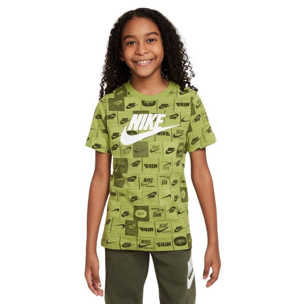 Купить оптом Футболка Nike K Nsw Tee Club Ssnl Aop Hbr FN9609-377 FN9609-377