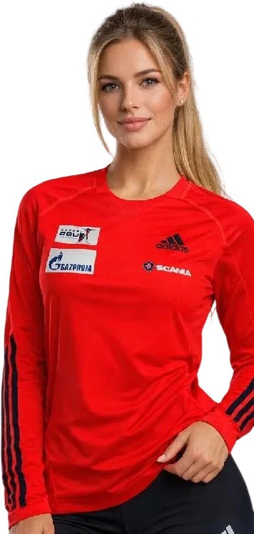 Купить оптом Лонгслив adidas LS TEE W SOLRED/MIDIND/NOCRUS AC6443 AC6443