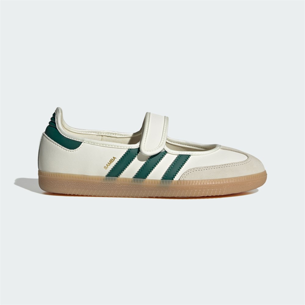 Купить оптом Кеды adidas SAMBA JANE W OWHITE/CGREEN/GOLDMT IH6485 IH6485