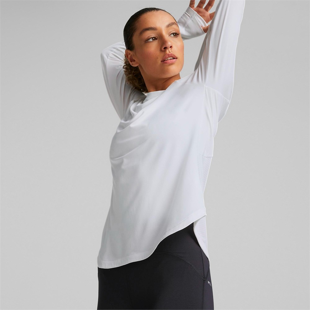 Купить оптом Puma Фуфайка Спорт.назнач. Run Cloudspun Ls Tee W, 52214902 52214902