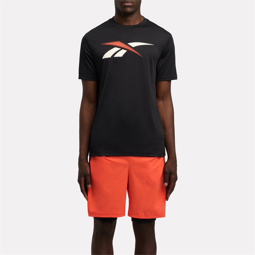 Купить оптом Футболка Reebok RUNNING SS DOTTED VECTOR 100242150 100242150