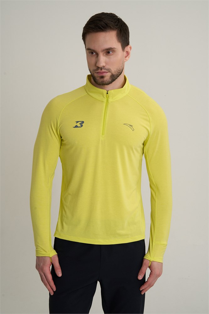 Купить оптом Лонгслив half-zip Anta RUNNING LS Tee 852615401-3 852615401-3