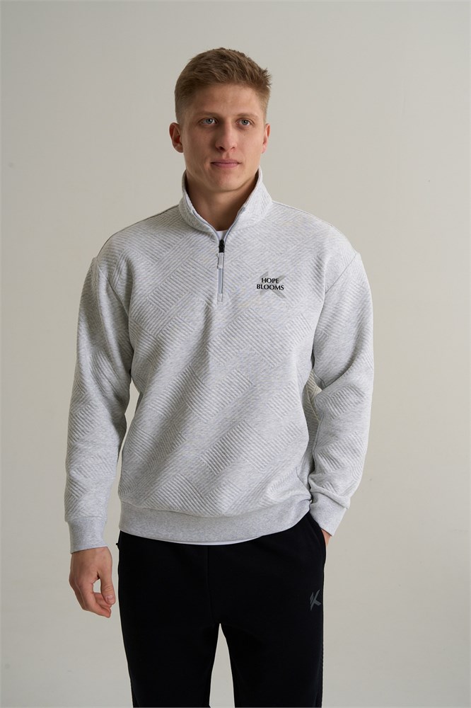 Купить оптом Толстовка half-zip Anta KT Кофта 852611717-1 852611717-1