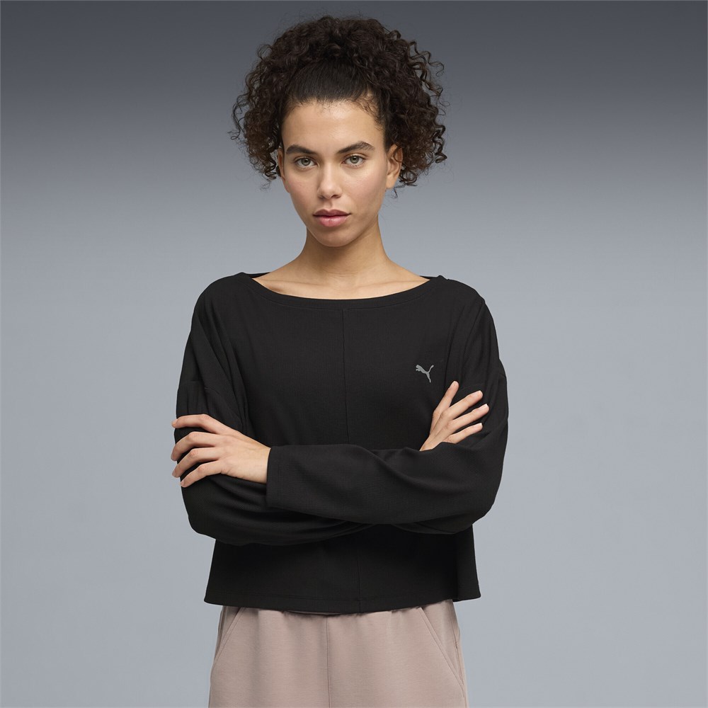 Купить оптом Puma Блузка W Cloudspun Rib Slouch Ls, 52867501 52867501