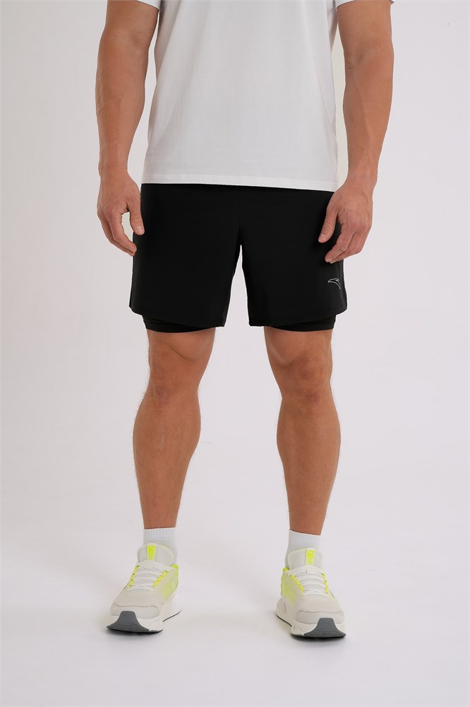 Купить оптом Шорты 2-в-1 Anta RUNNING 2 in 1 Брюки 852625510-1 852625510-1