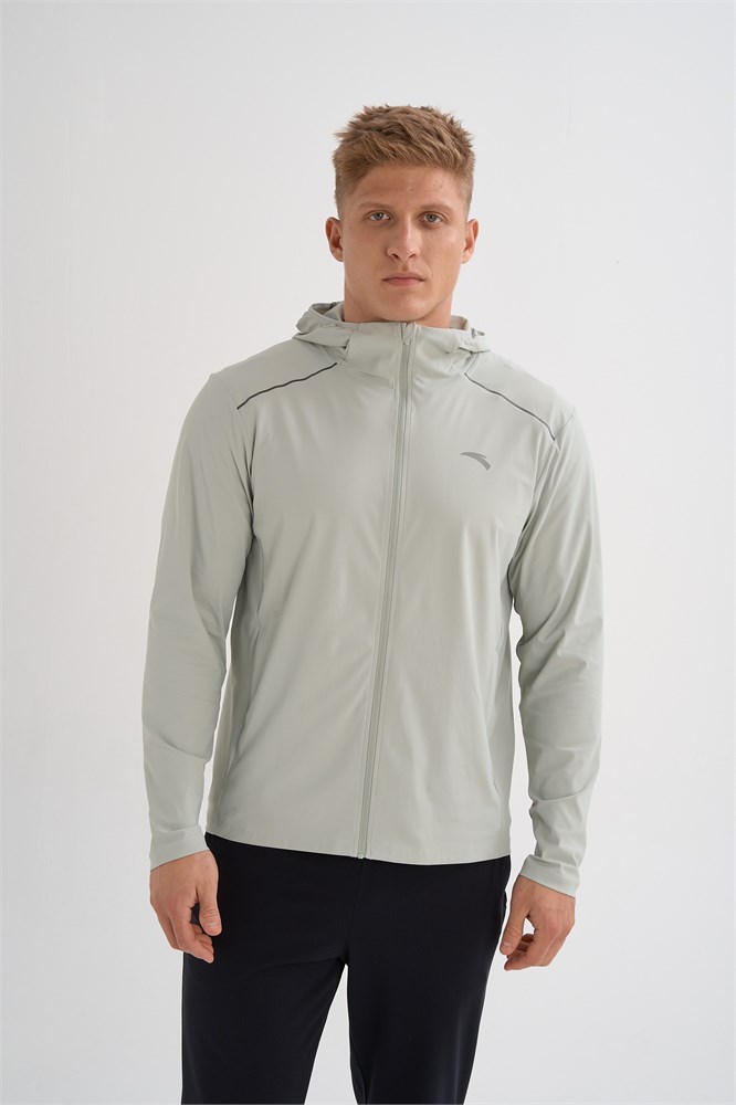 Купить оптом Толстовка на молнии Anta A-UV PROTECT Knit Олимпийка 852627703-2 852627703-2