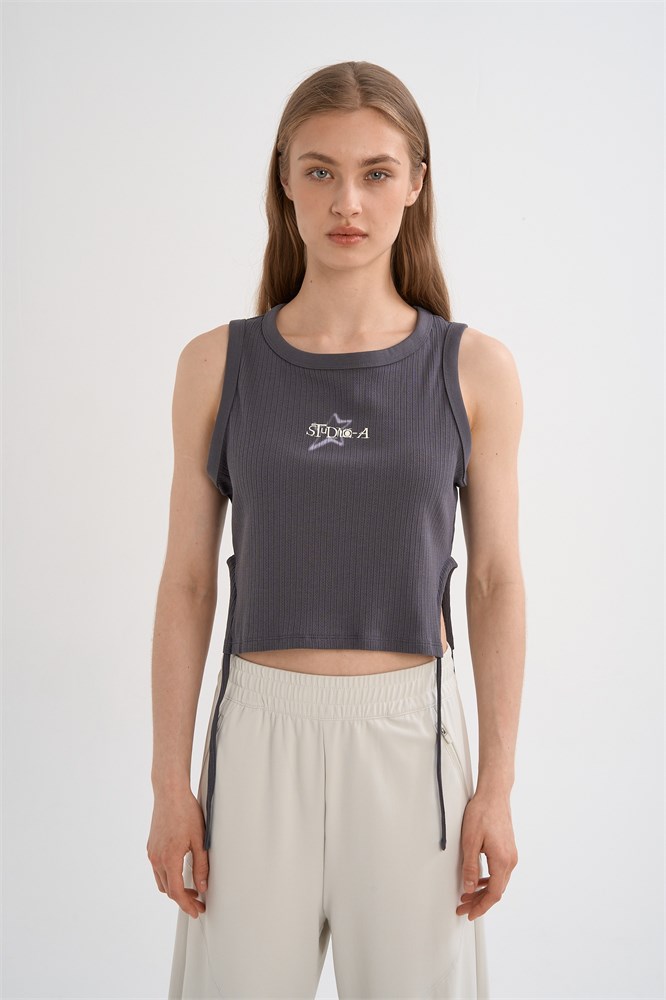 Купить оптом Майка трикотажная Anta SKATE Knit Tank 862628139-2 862628139-2