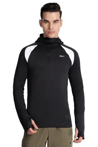 Купить оптом Толстовка Reebok BARNES SLIM PULL OVER TRAINING HOODY 100241737 100241737
