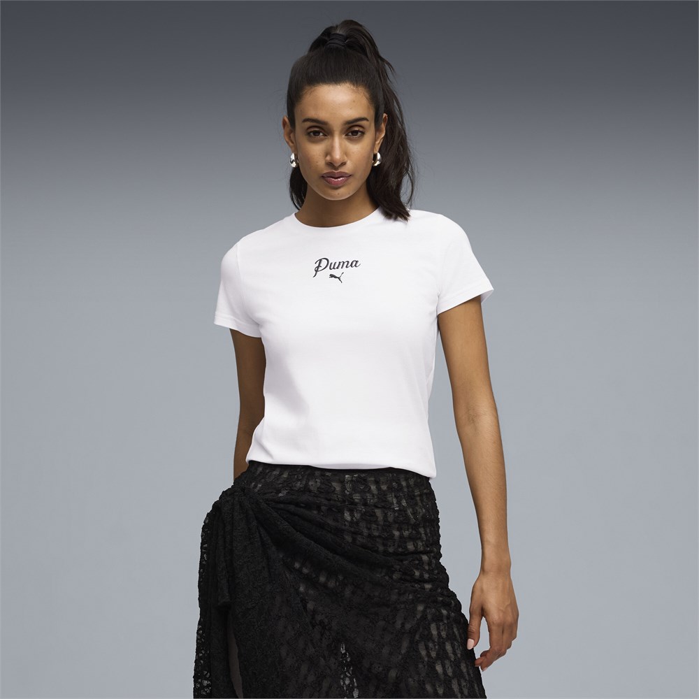 Купить оптом Puma Футболка Ess Script Tee, 69176002 69176002