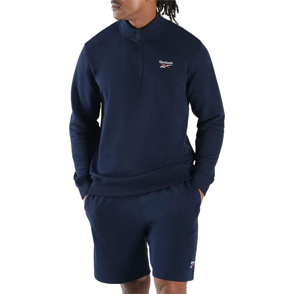 Купить оптом Джемпер Reebok ID 2-COL LOGO FRENCH TERRY 1/4 ZIP TOP 100265165 100265165