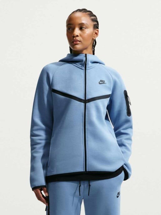 Купить оптом Толстовка Nike W NSW TCH FLC WR FZ HDY 2 HV6747-486 HV6747-486