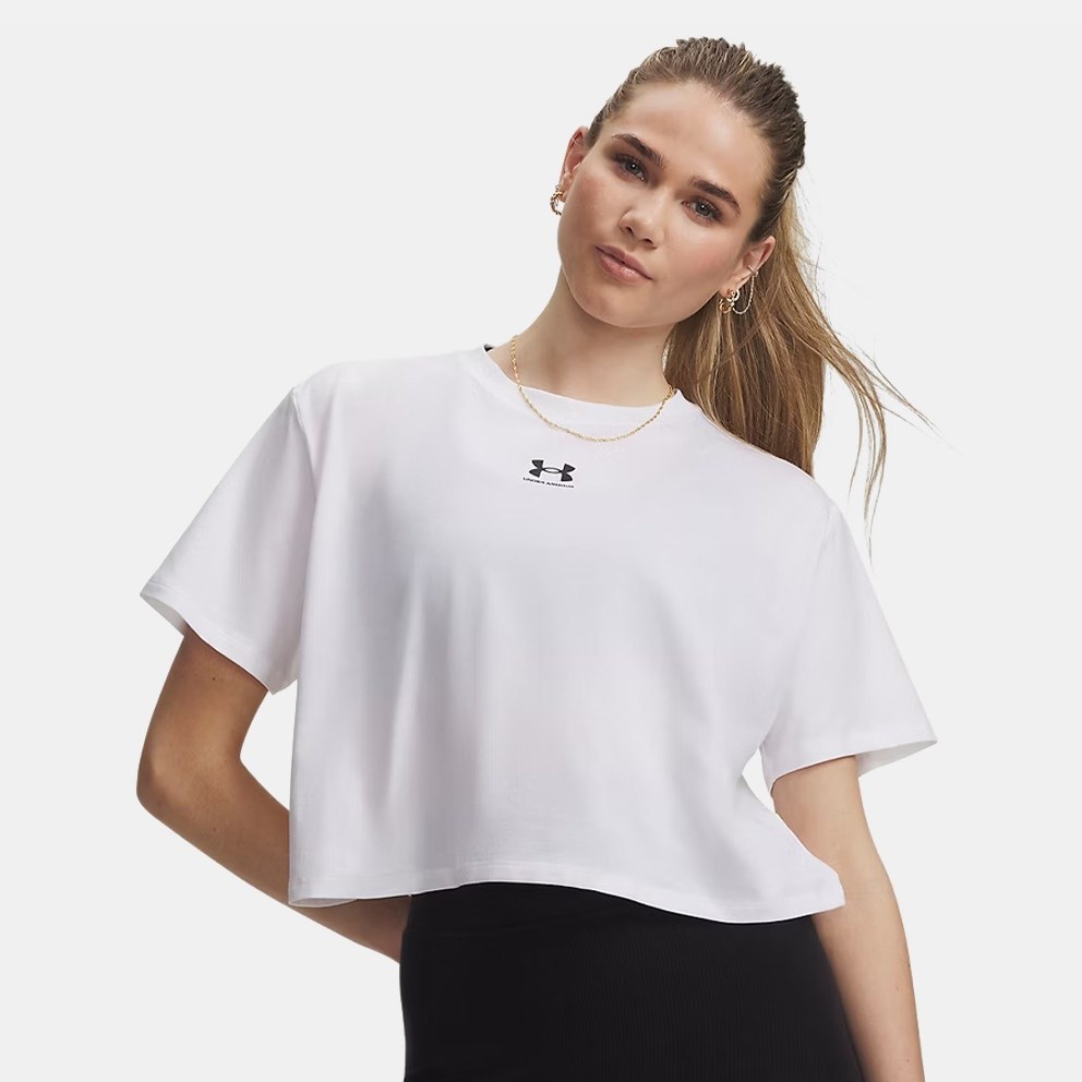 Купить оптом Футболка Under Armour Rival Boxy Tee Solid 6011064-101 6011064-101