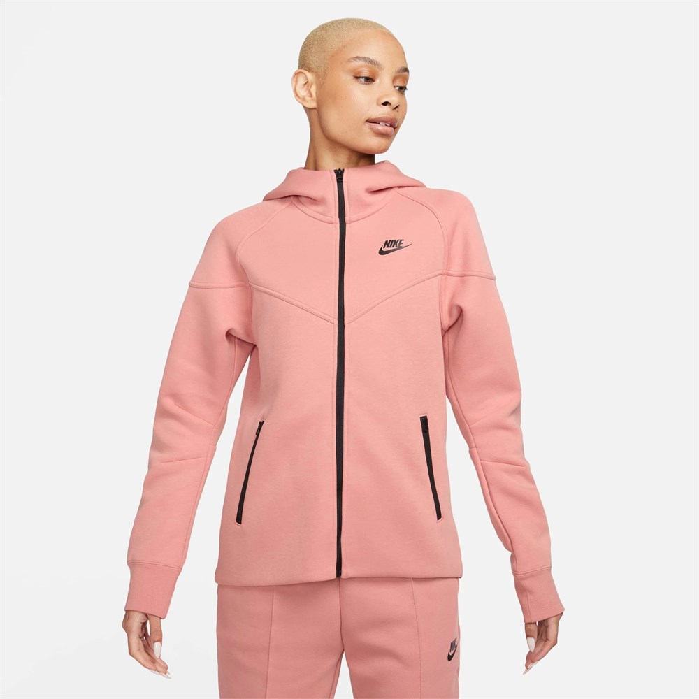 Купить оптом Толстовка Nike W NSW TCH FLC WR FZ HDY FB8338-618 FB8338-618