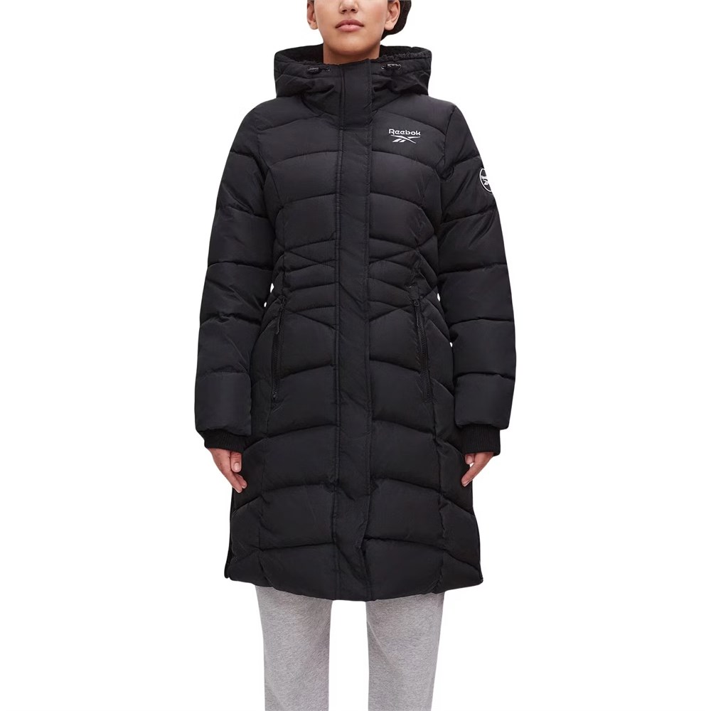 Купить оптом Пуховик Reebok LADIES WOVEN LONG PUFFER OLRB747B OLRB747B