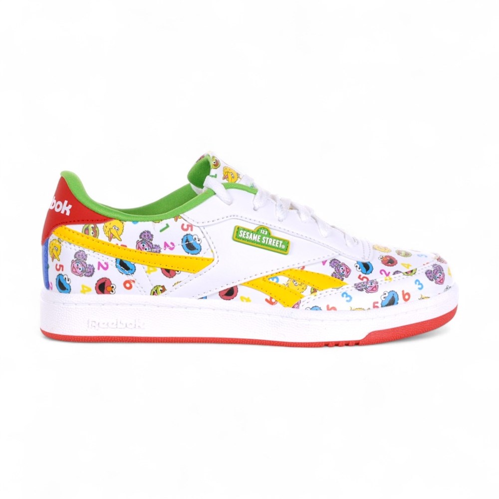 Купить оптом Кеды Reebok UNISEX KIDS,WHITE,SNEAKER,CLUB C REVE 100230706 100230706